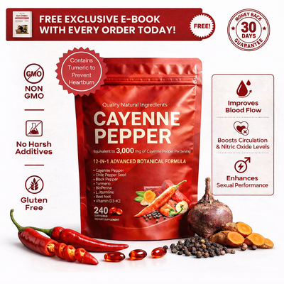 Capsaicin Oil Extract- 3000mg Softgels